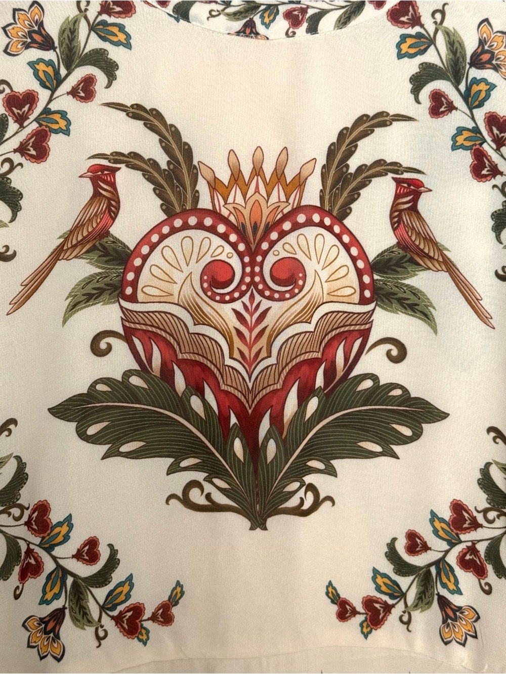FARM Rio Majestic Hearts Maxi Dress, NWT 🇧🇷 - Picture 10 of 16